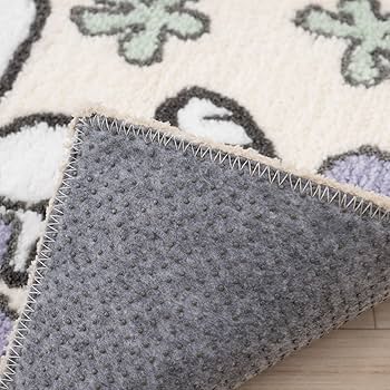 【ぬーぴこ様】専用 Senko 66935 Snoopy Full of Flowers Toilet Mat, Approx. 31.5